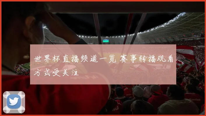 世界杯直播频道一览 赛事转播观看方式受关注